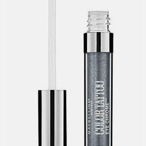 *NEW Maybelline Color Tattoo Eye Chrome Liquid Eyeshadow in “Gunmetal”